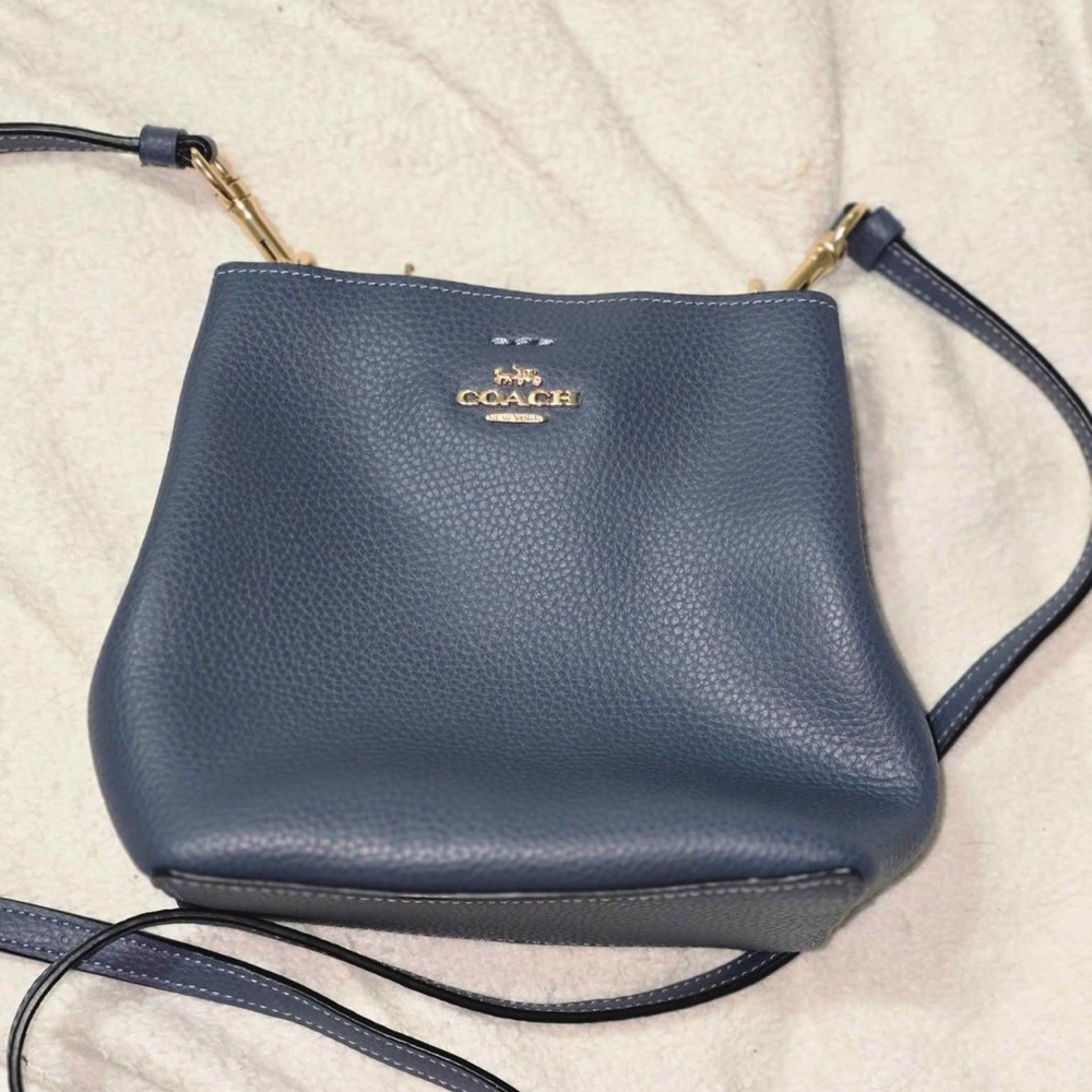 Coach Mini Town Bucket Bag blue